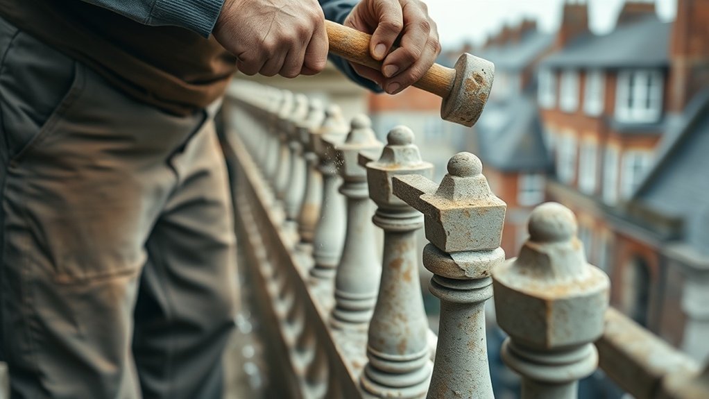 Balustrade Repair  Bromley by Bow
