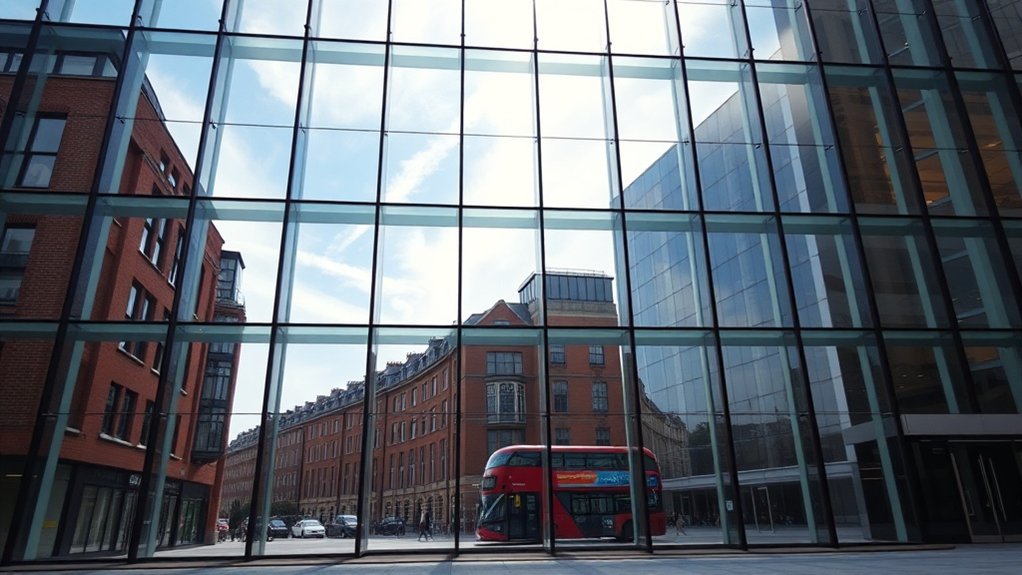 Curtain Wall Glazing  Bromley by Bow