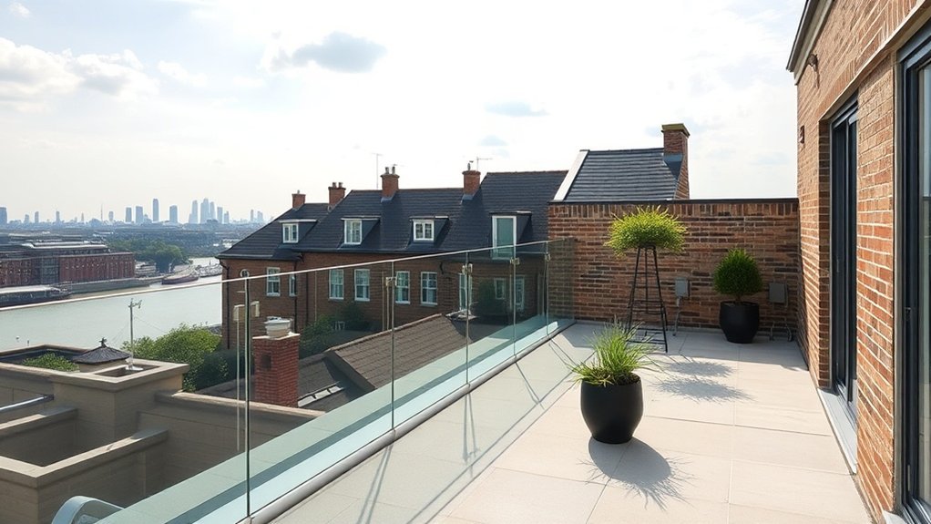 Frameless Glass Balustrades  Bromley by Bow