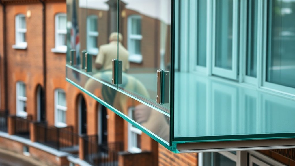 Glass Balcony Installation  Bromley by Bow