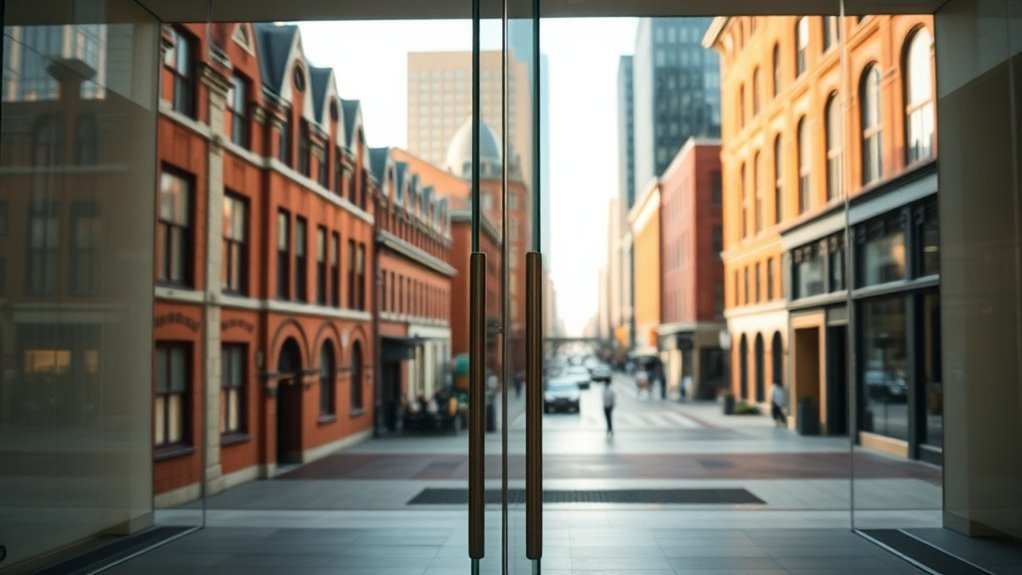 Glass Doors Devons Road