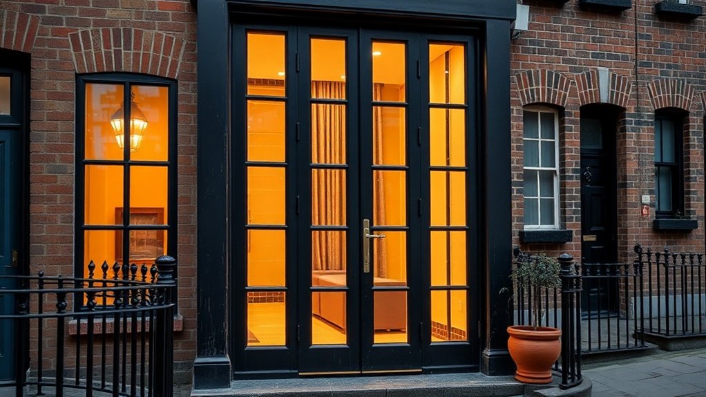 Glass Panel Doors  Bromley by Bow