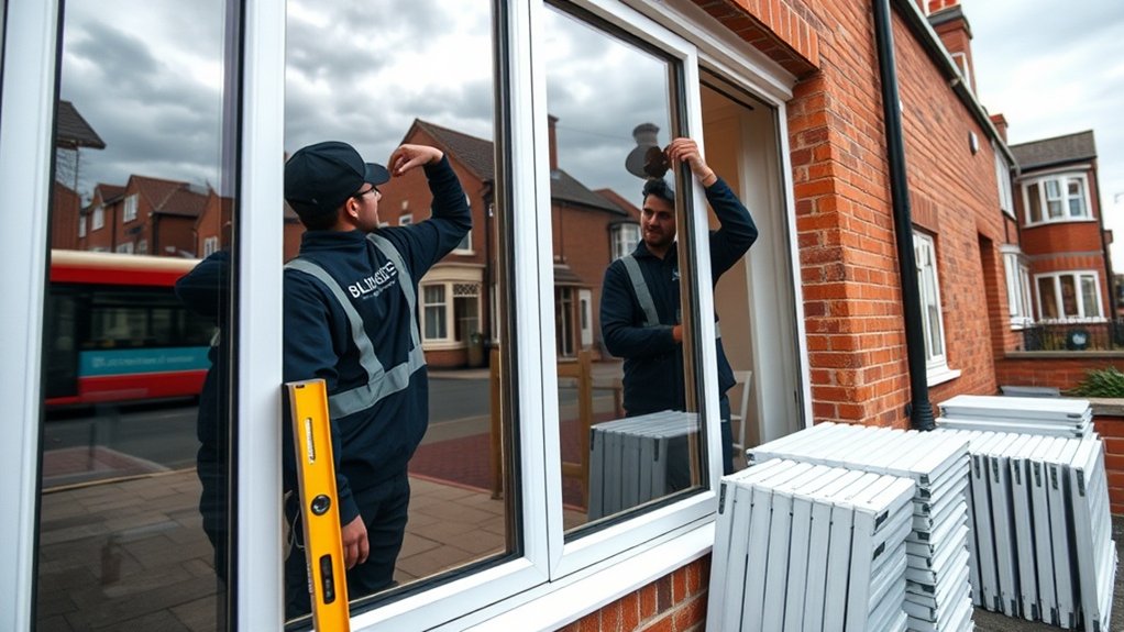 Glazier in Devons Road