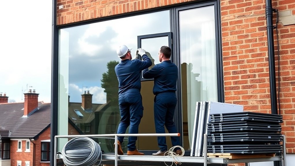 Glazier in Old Ford