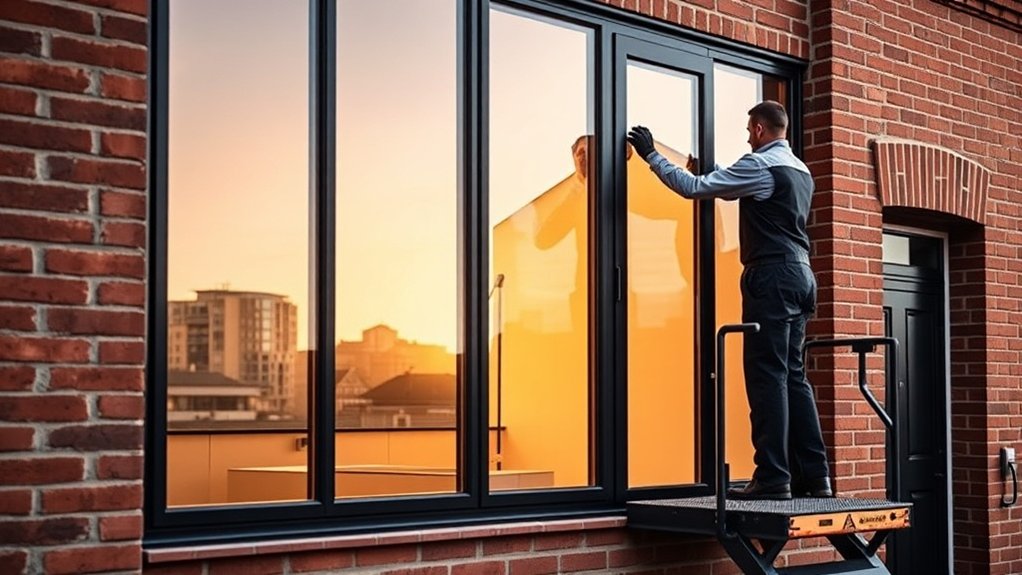 Glazier in Three Mills