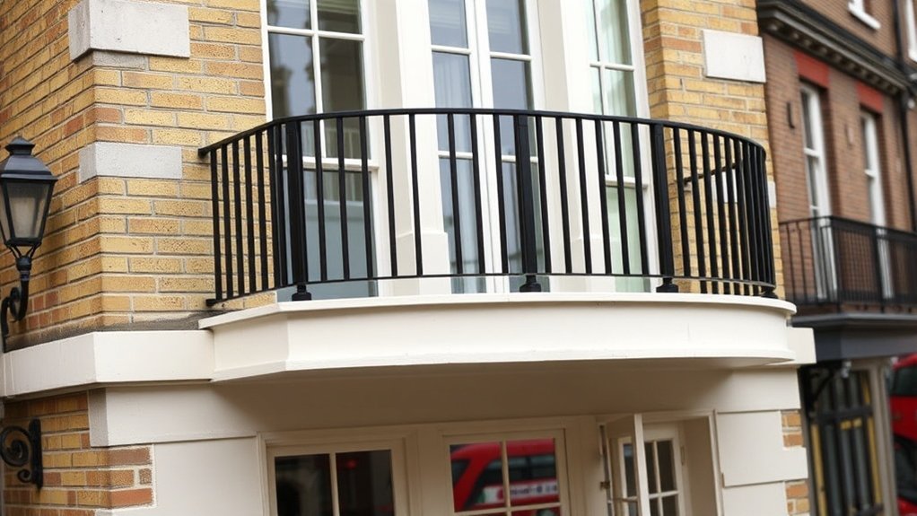 Juliet Balcony Installation  Bromley by Bow