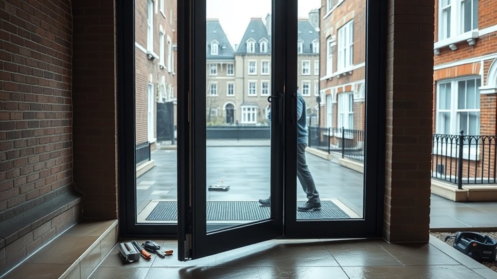 Pivot Door Installation  Bromley by Bow