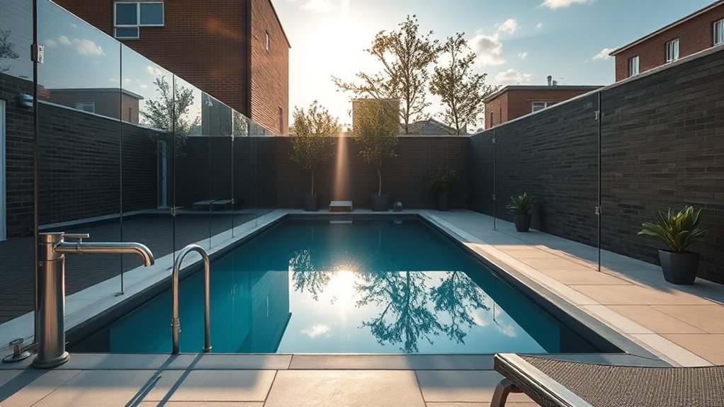 Pool Glass Fencing  Bromley by Bow