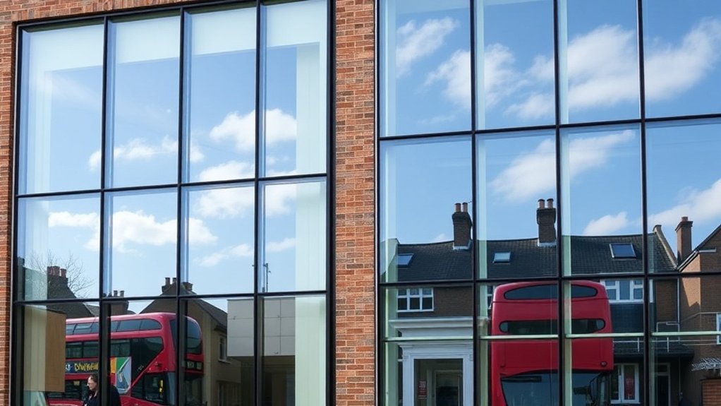 School Glazing  Bromley by Bow