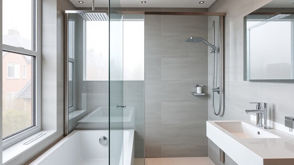 Semi-Frameless Shower Screens  Bromley by Bow