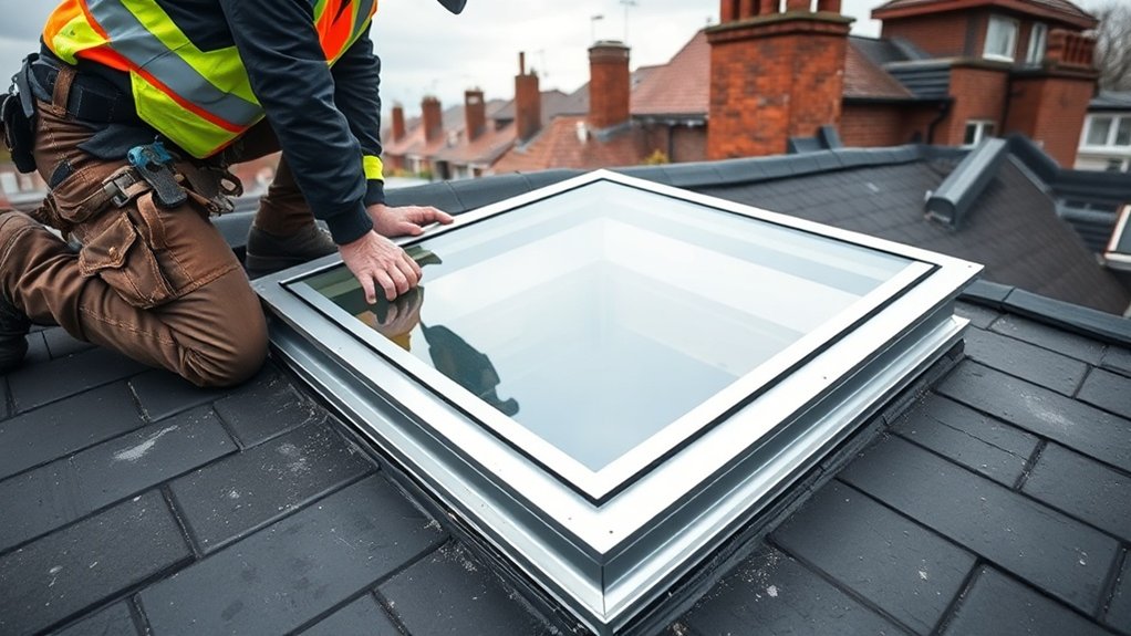 Skylight Installation Old Ford