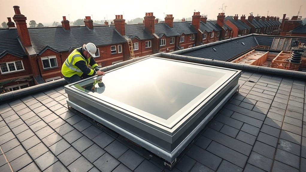 Skylight Installation Three Mills