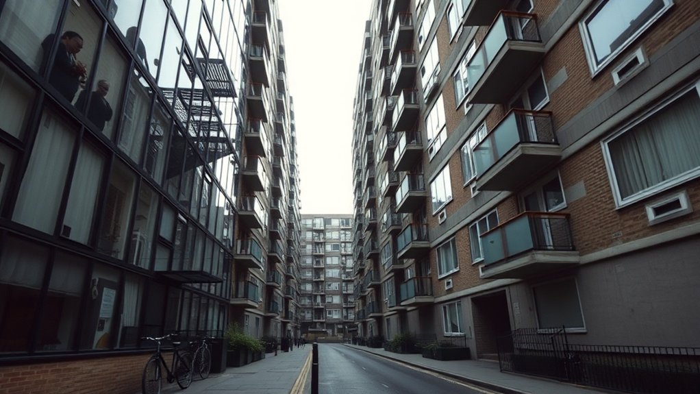 Social Housing Glazing  Bromley by Bow