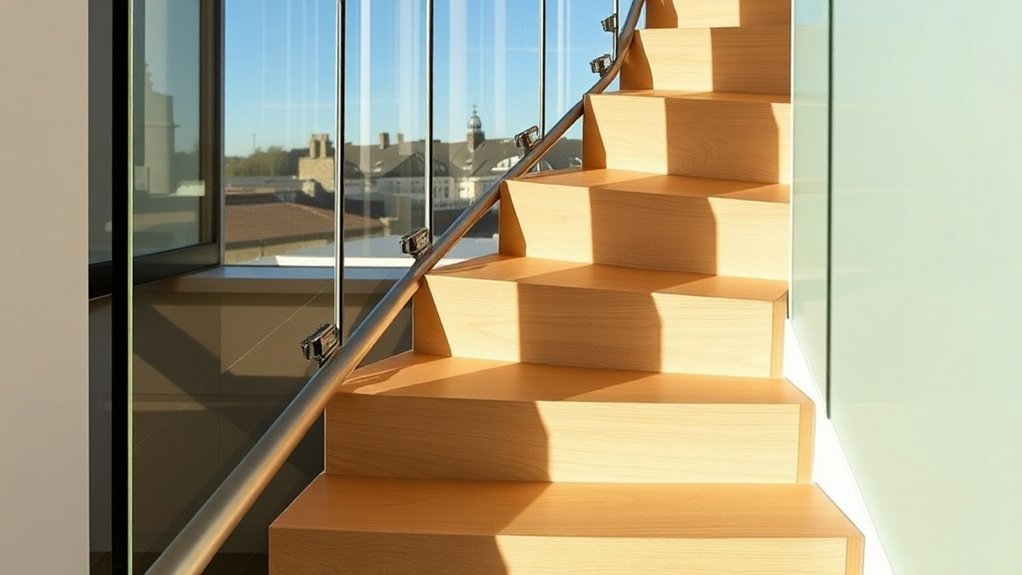 Staircase Glass Panels  Bromley by Bow