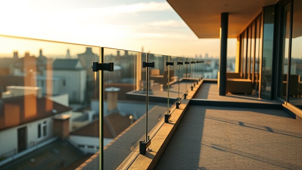 Terrace Glass Balustrades  Bromley by Bow